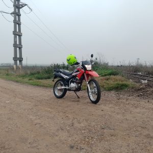 Honda Xr150 rally 2018 Rojo: imagen 3