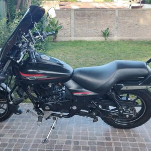 Bajaj Avenger 220 Street 2017 Negro: imagen 2