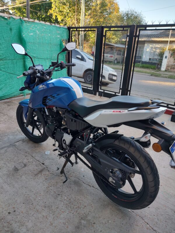 TVS RTR 160 2021 Azul - Imagen 3