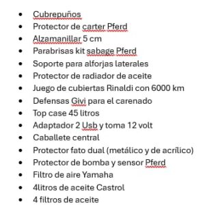 Yamaha  250 XTZ Tenere  2017 Otro: imagen 2