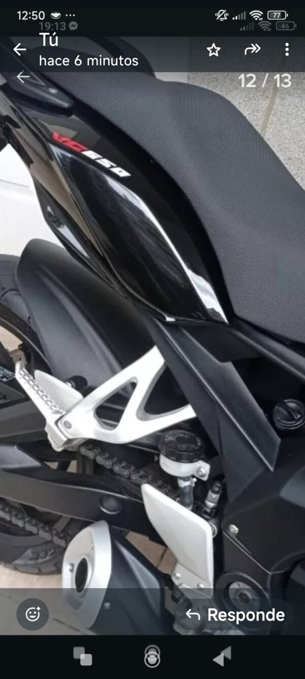 Gilera Vc 650 Spectra 2019 Negro - Imagen 4
