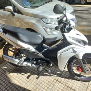Honda Wave 110 CD 2023 Blanco: imagen 3