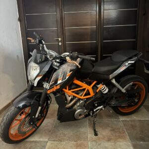 KTM Duke 390 2016 Negro