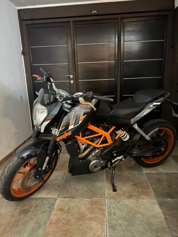 KTM Duke 390 2016 Negro