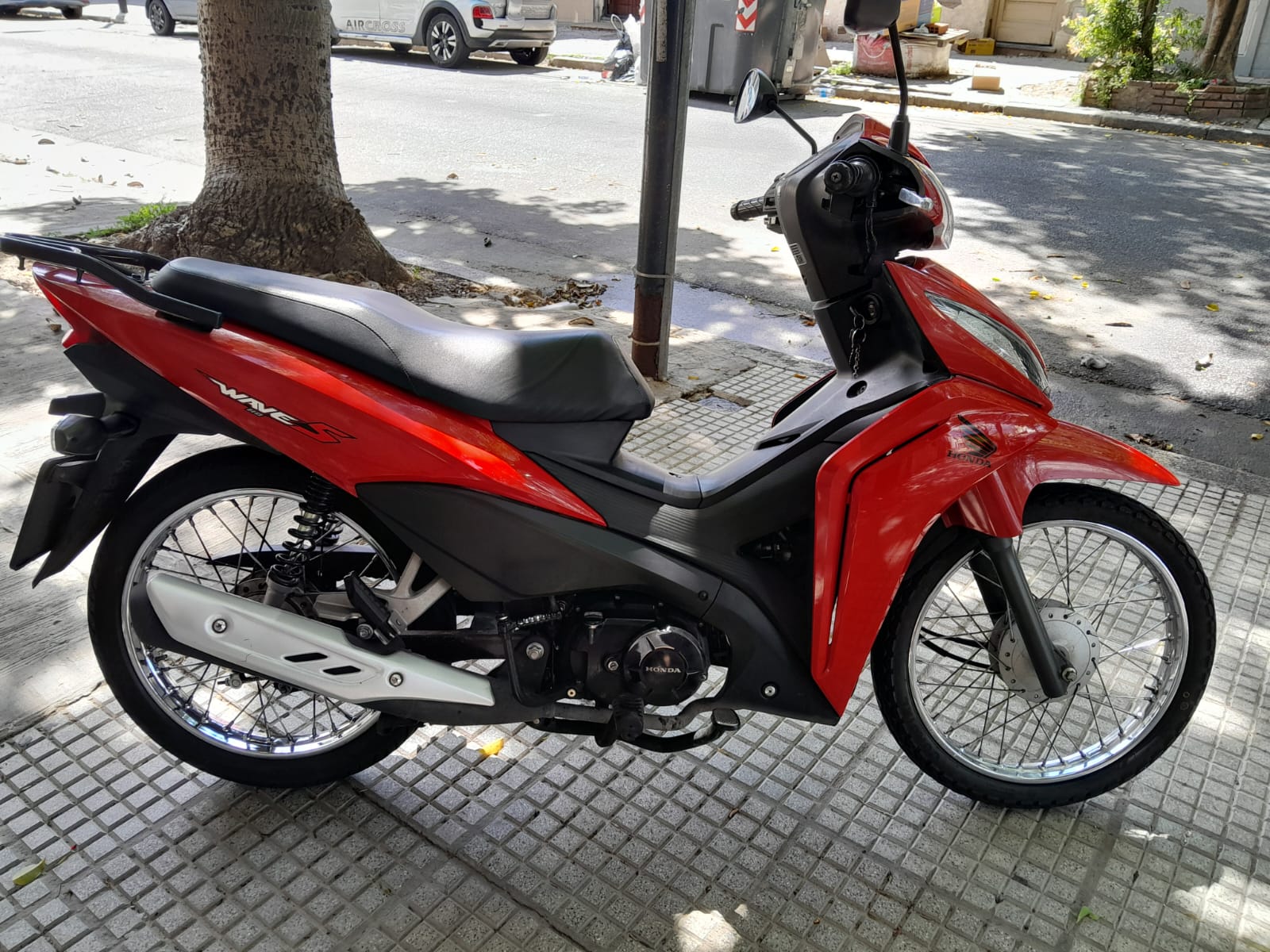 Honda Wave 2023 Rojo: imagen 1