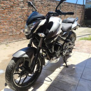 Bajaj Rouser NS 200 2020 Blanco: imagen 3