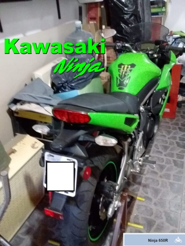 Kawasaki Ninja 650R 2010 Verde