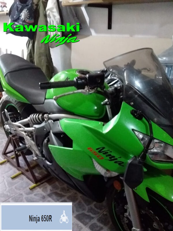 Kawasaki Ninja 650R 2010 Verde