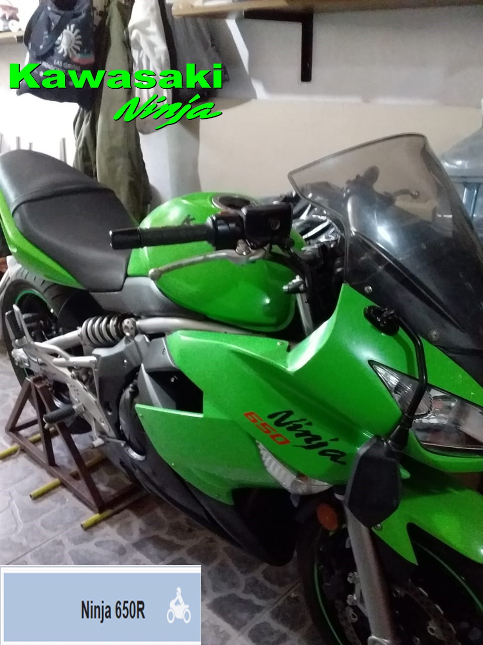 Kawasaki Ninja 650R 2010 Verde: imagen 2
