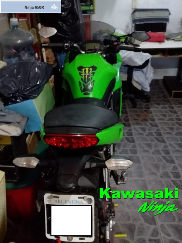 Kawasaki Ninja 650R 2010 Verde