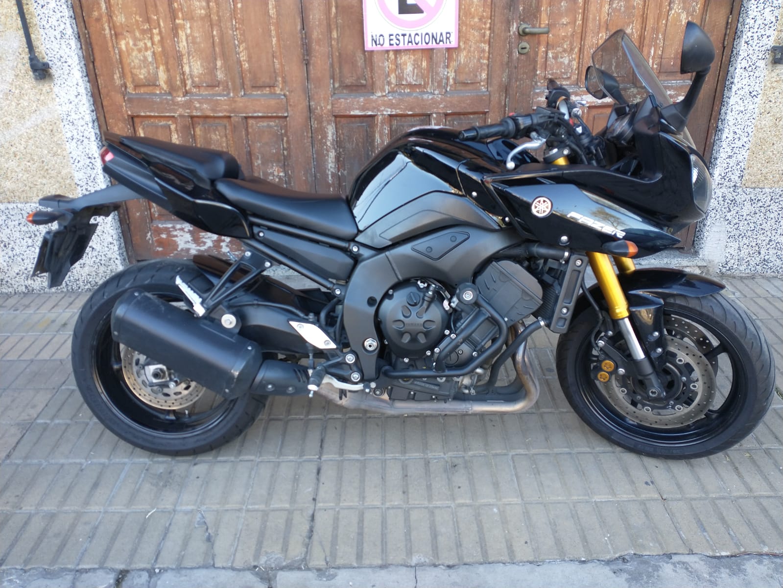Yamaha FZ8 S - Faxer 800  2011 Negro: imagen 4