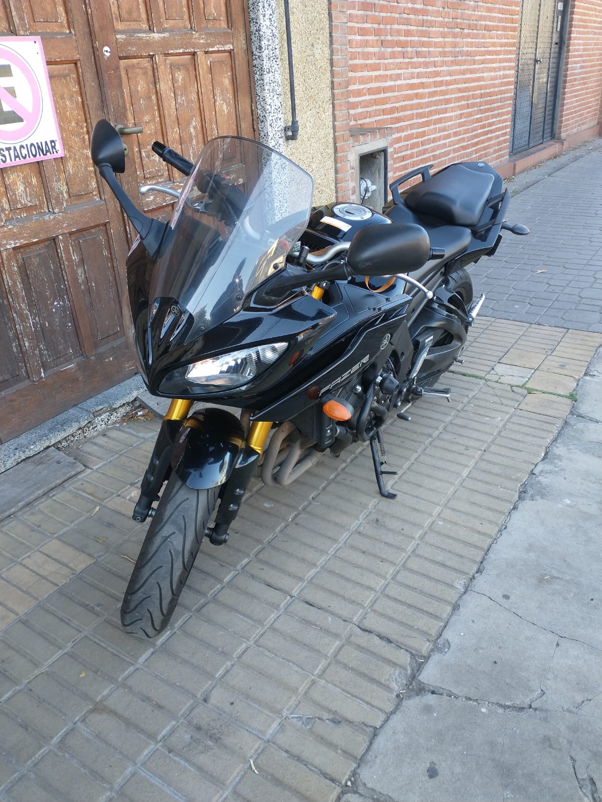 Yamaha FZ8 S - Faxer 800  2011 Negro: imagen 3