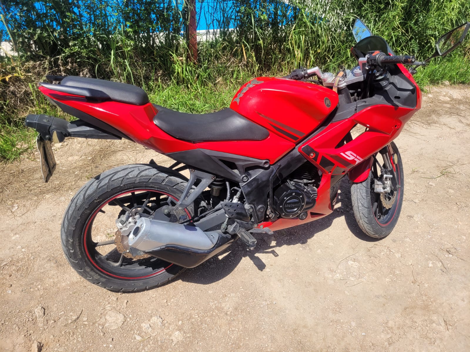 Motomel Sr200 10800km Año 2020 Recien Pintada: imagen 1