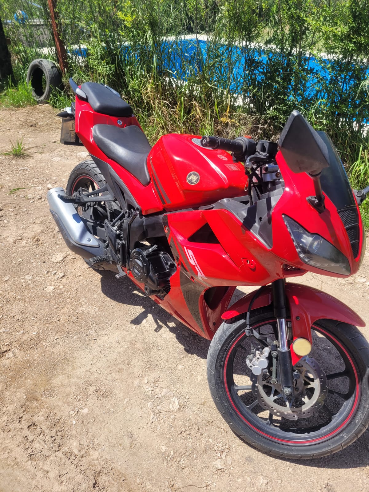 Motomel Sr200 10800km Año 2020 Recien Pintada: imagen 3