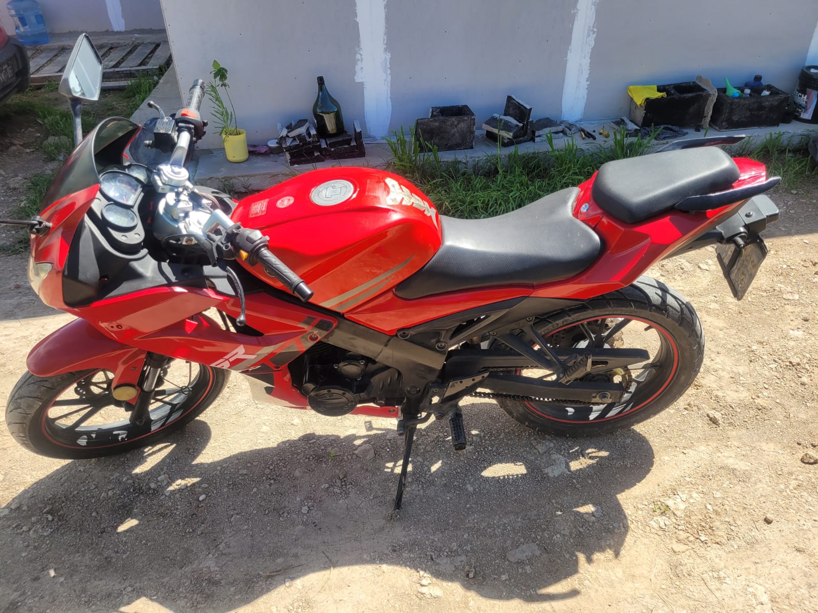 Motomel Sr200 10800km Año 2020 Recien Pintada: imagen 5