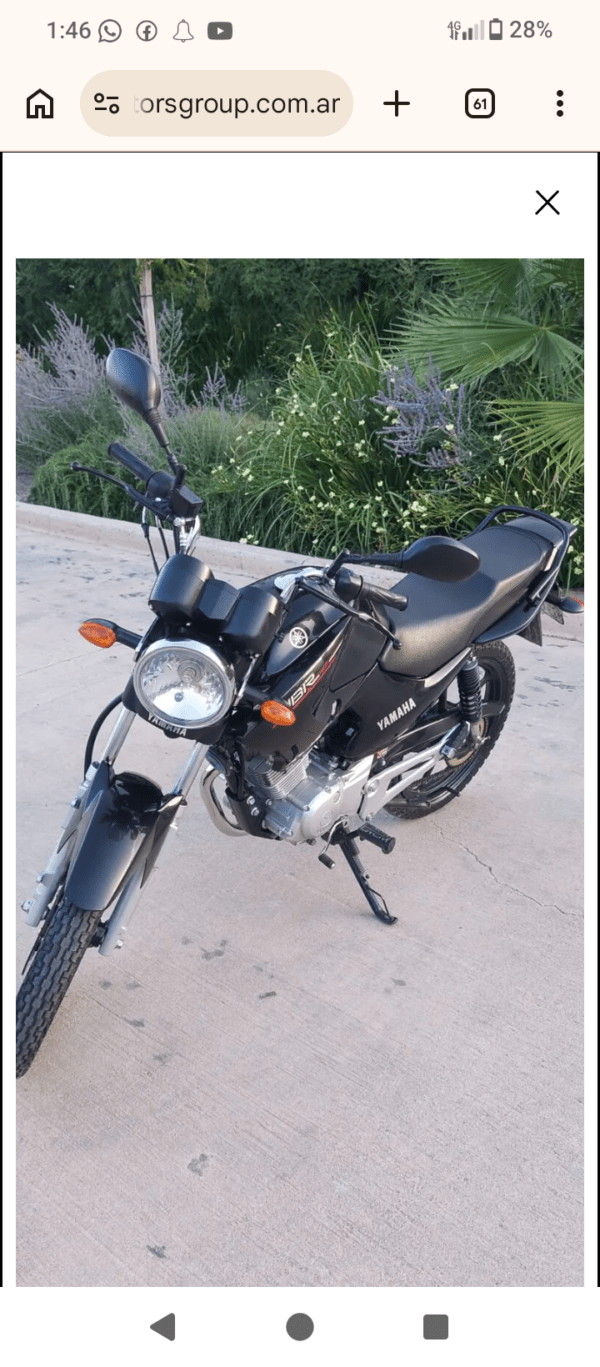 Yamaha YBR 2003 Negro