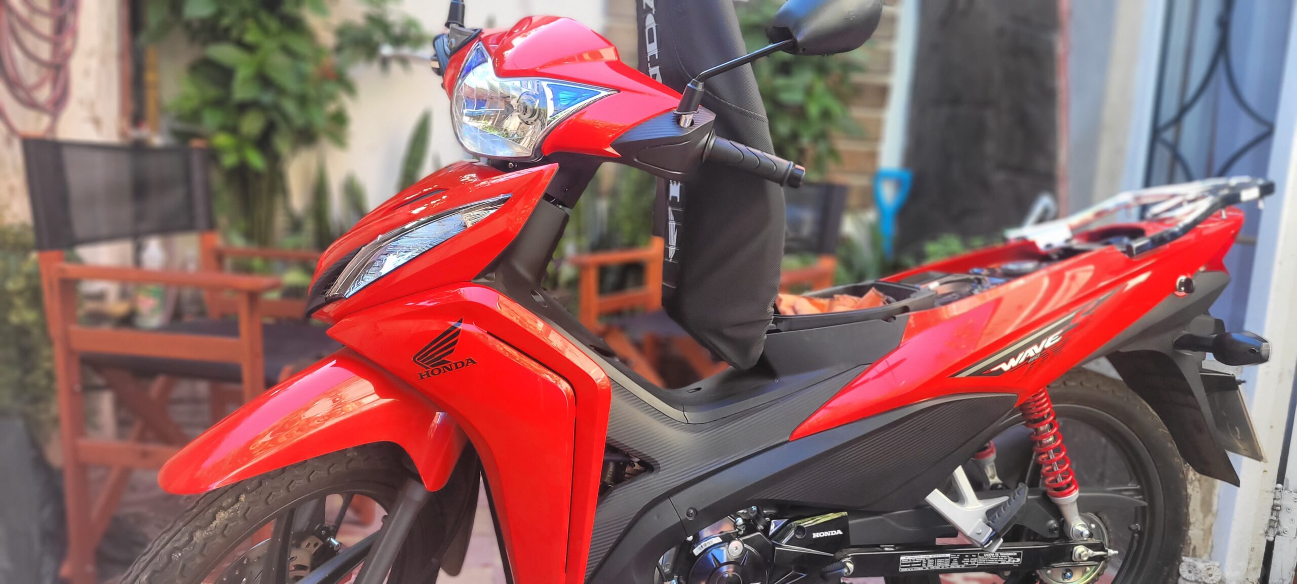 Honda  110 full 2022 Rojo: imagen 2