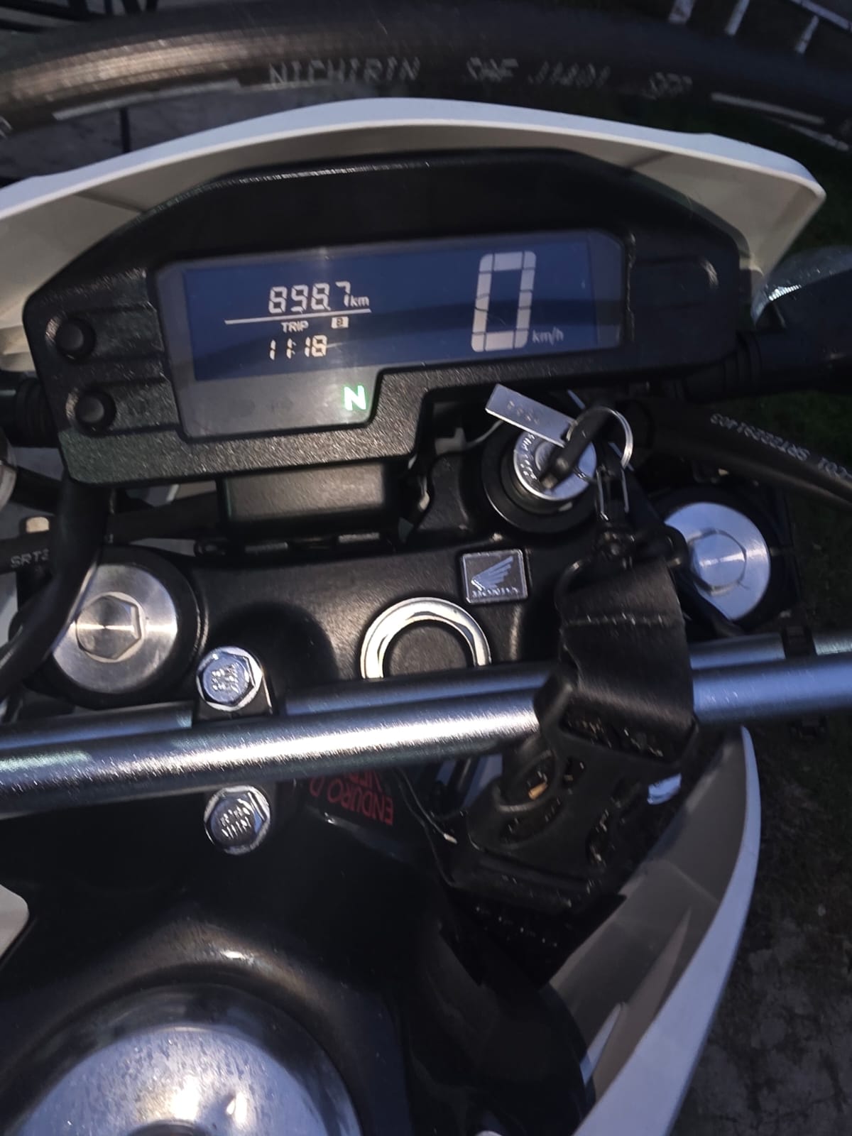 Honda  Xr 250 tornado 2023 Blanco: imagen 2