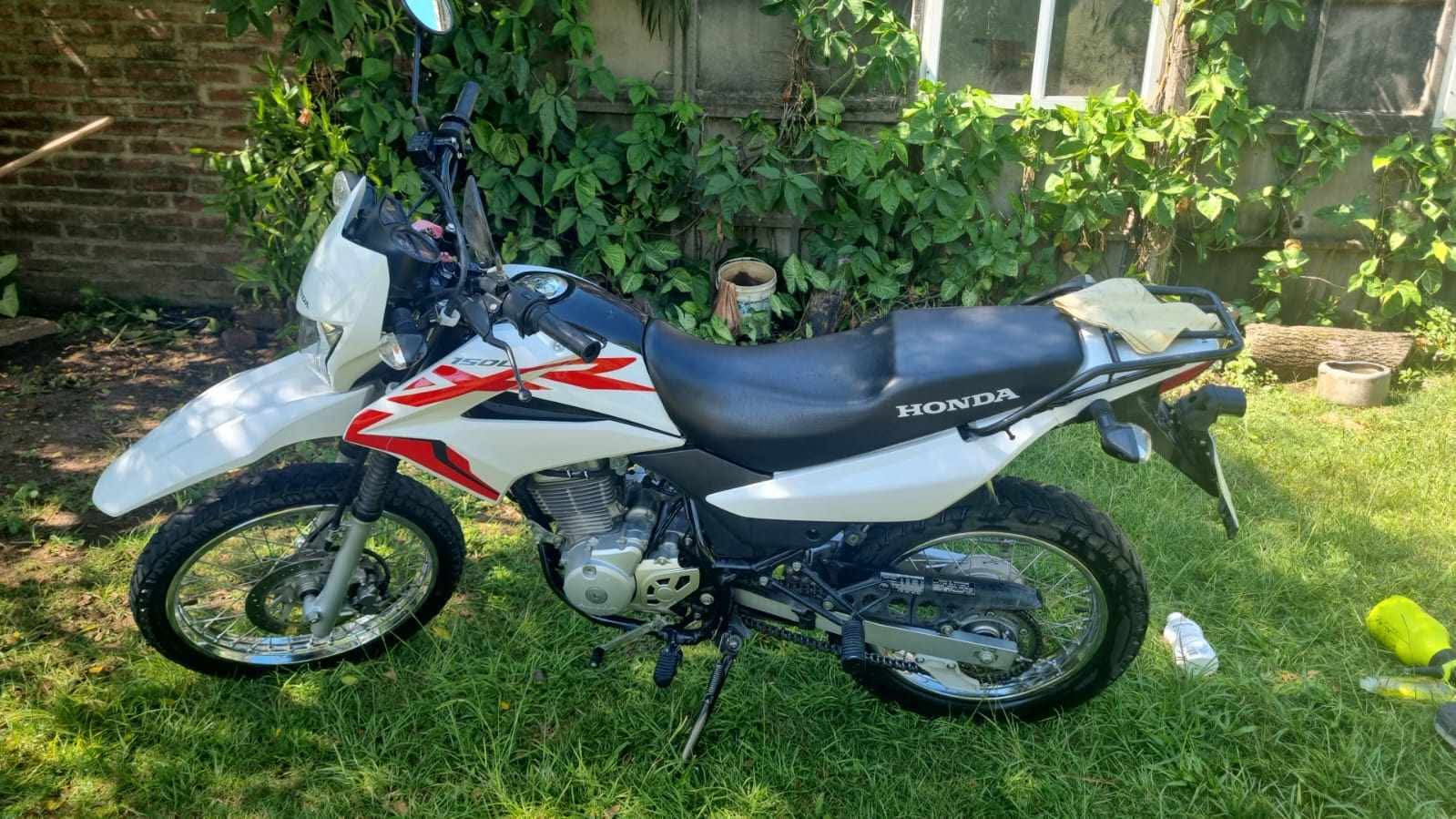 Honda  Xr 150 2001 Blanco: imagen 1