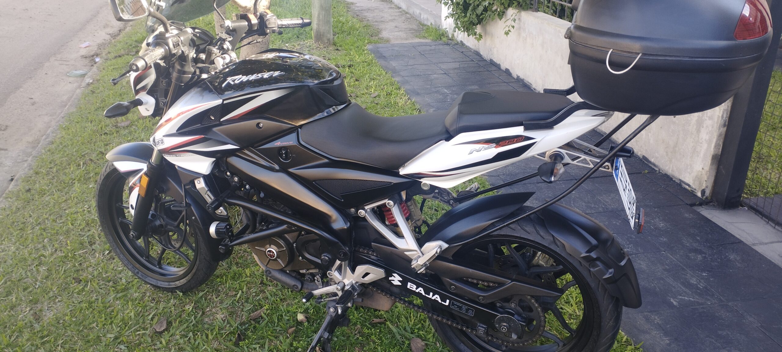 Bajaj  Ns200 2017 Blanco: imagen 3