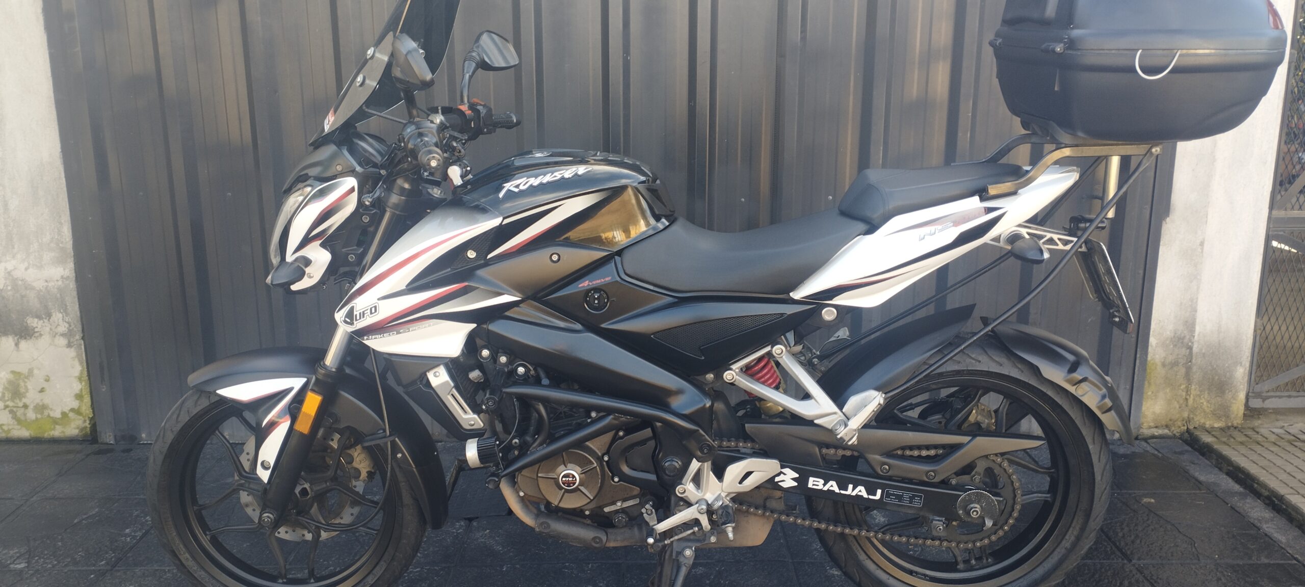 Bajaj  Ns200 2017 Blanco: imagen 1
